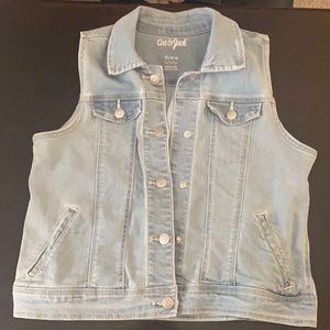 Girls Cat & Jack denim vest